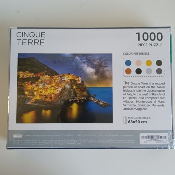 Cinque Terre 1000 Piece Puzzle - Picture 4 of 7